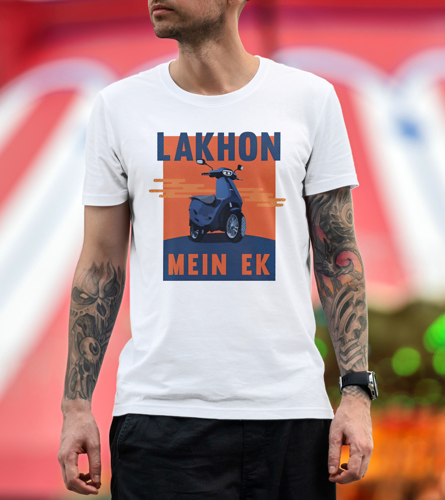 Bhavish Aggarwal Lakhon Mein Ek Scooter T-Shirt