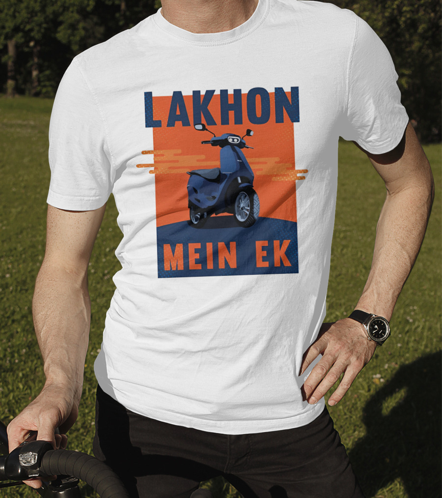 Lakhon Mein Ek Ola Electric Scooter T-Shirt