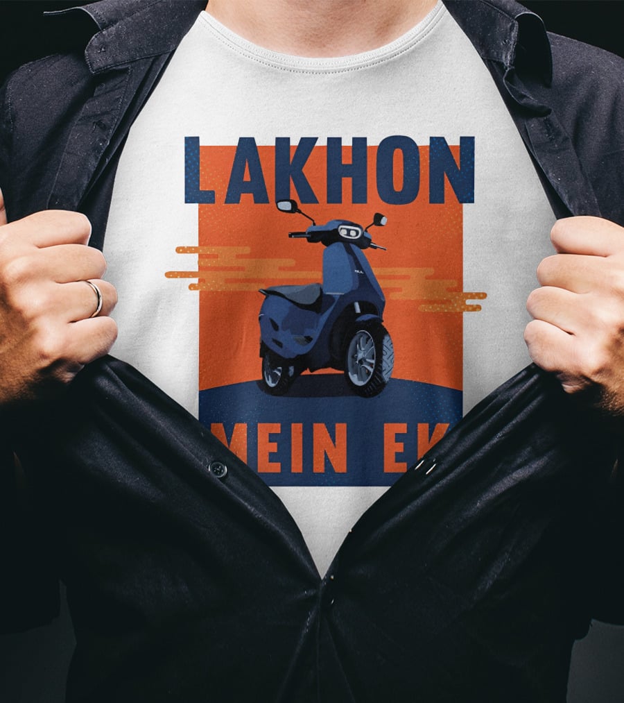 Lakhon Mein Ek Ola Electric Scooter T-Shirt