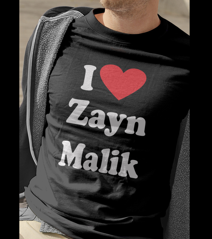 I Love Zayn Malik Alez Fireinside T-Shirt