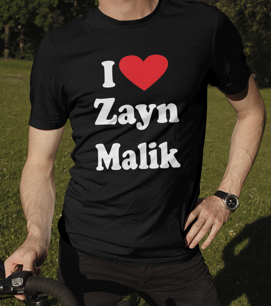 I Love Zayn Malik Alez Fireinside T-Shirt