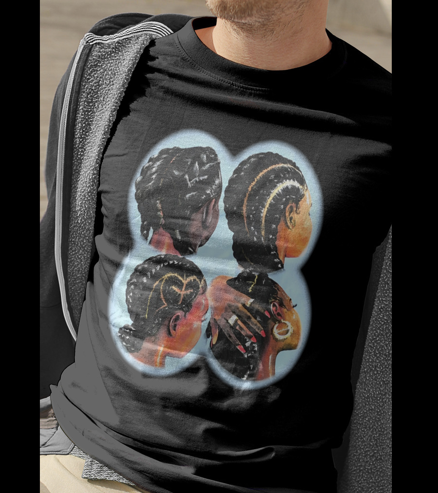 Outlander Jacob Rochester Goddess Braided Hairstyles T-Shirt