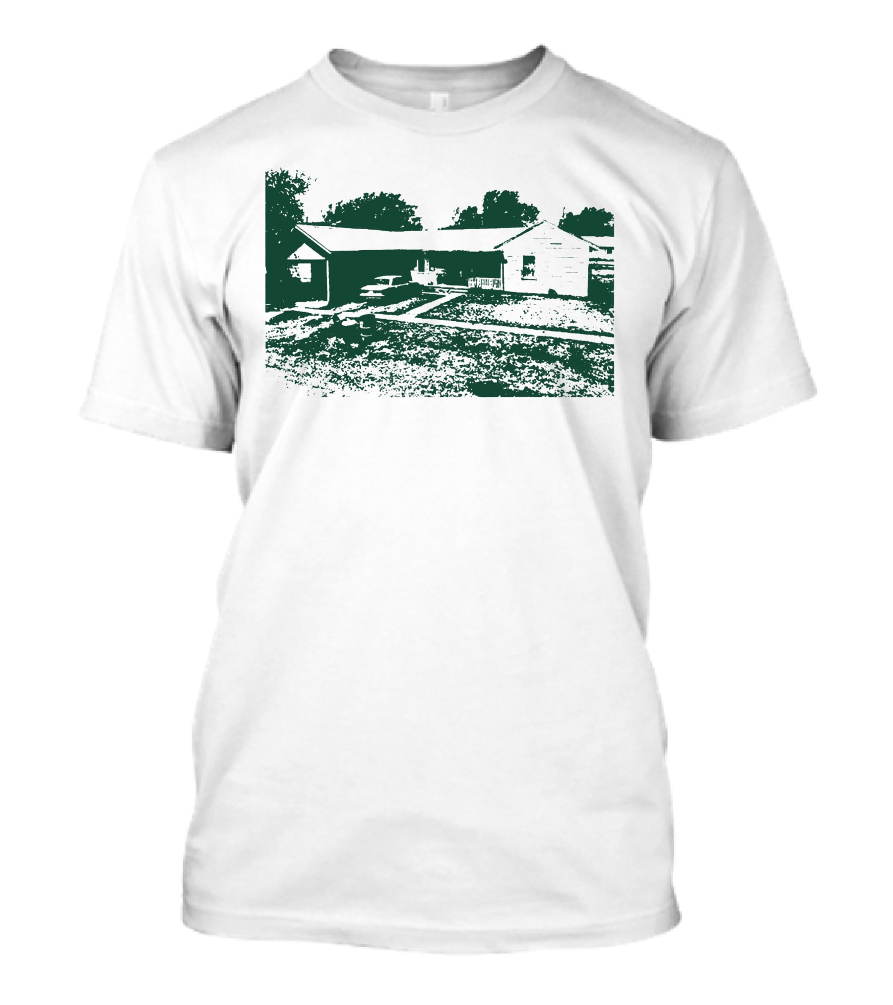 Deadair Store House Green Rustic Homestead T-Shirt