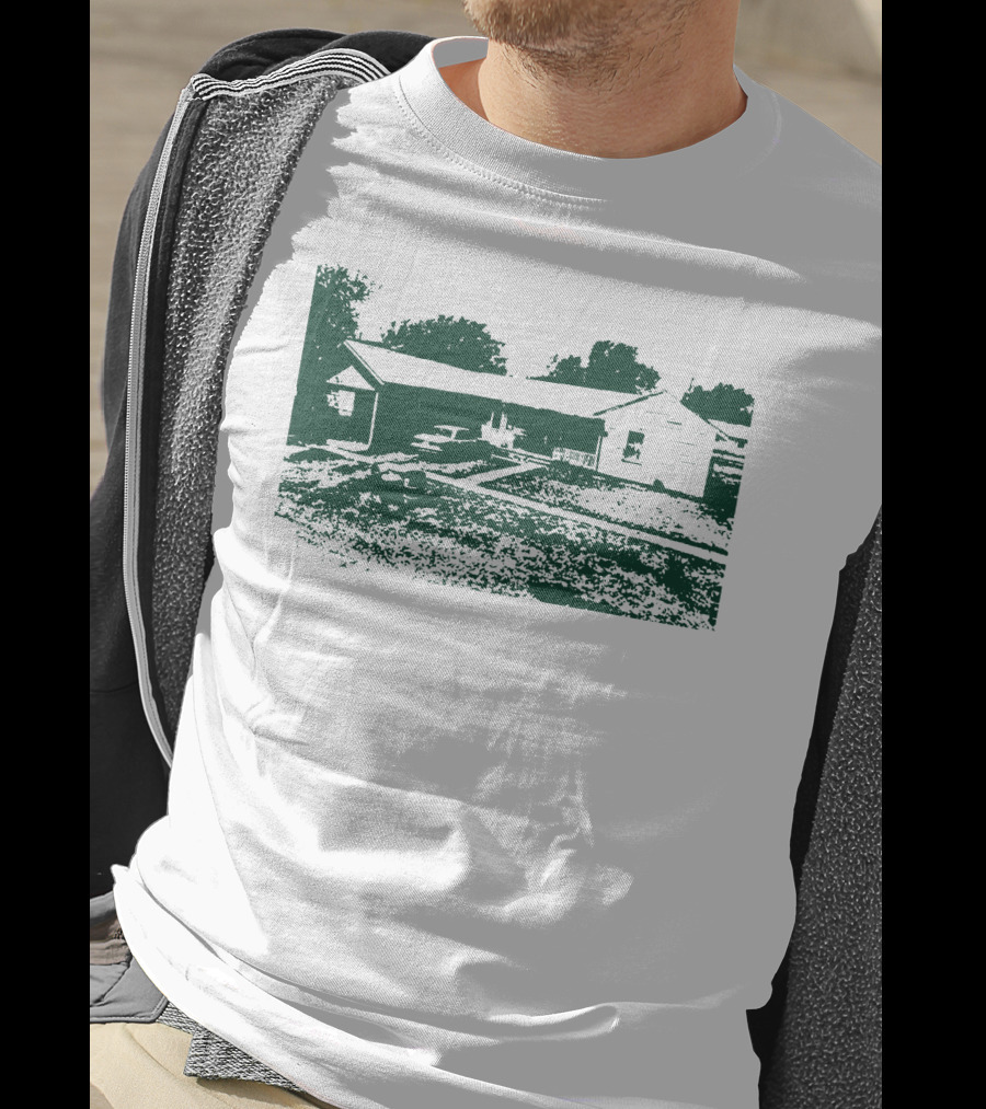 Deadair Store House Green Rustic Homestead T-Shirt