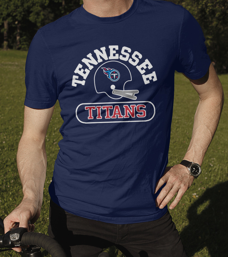 Jason Mccourty Tennessee Titans Helmet T-Shirt