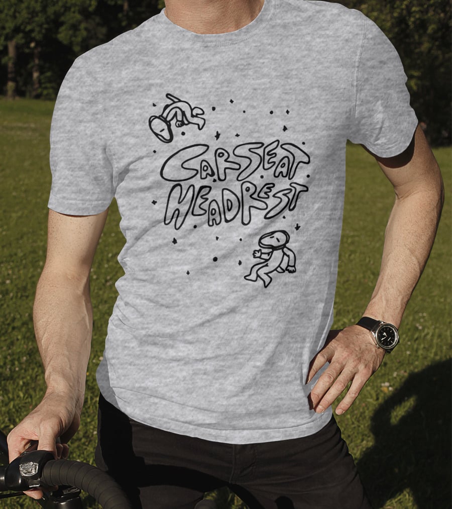 Carseatheadrest Merch How To Leave Town Space T-Shirt