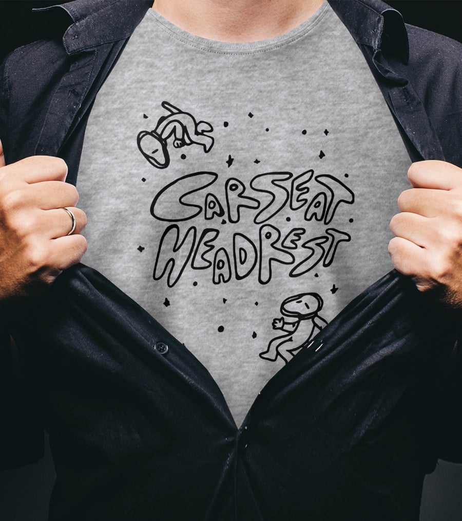 Carseatheadrest Merch How To Leave Town Space T-Shirt