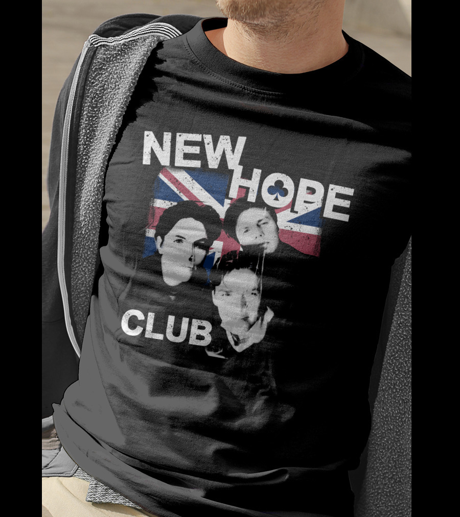 Newhopeclub Merch NHC Union Jack Faces T-Shirt