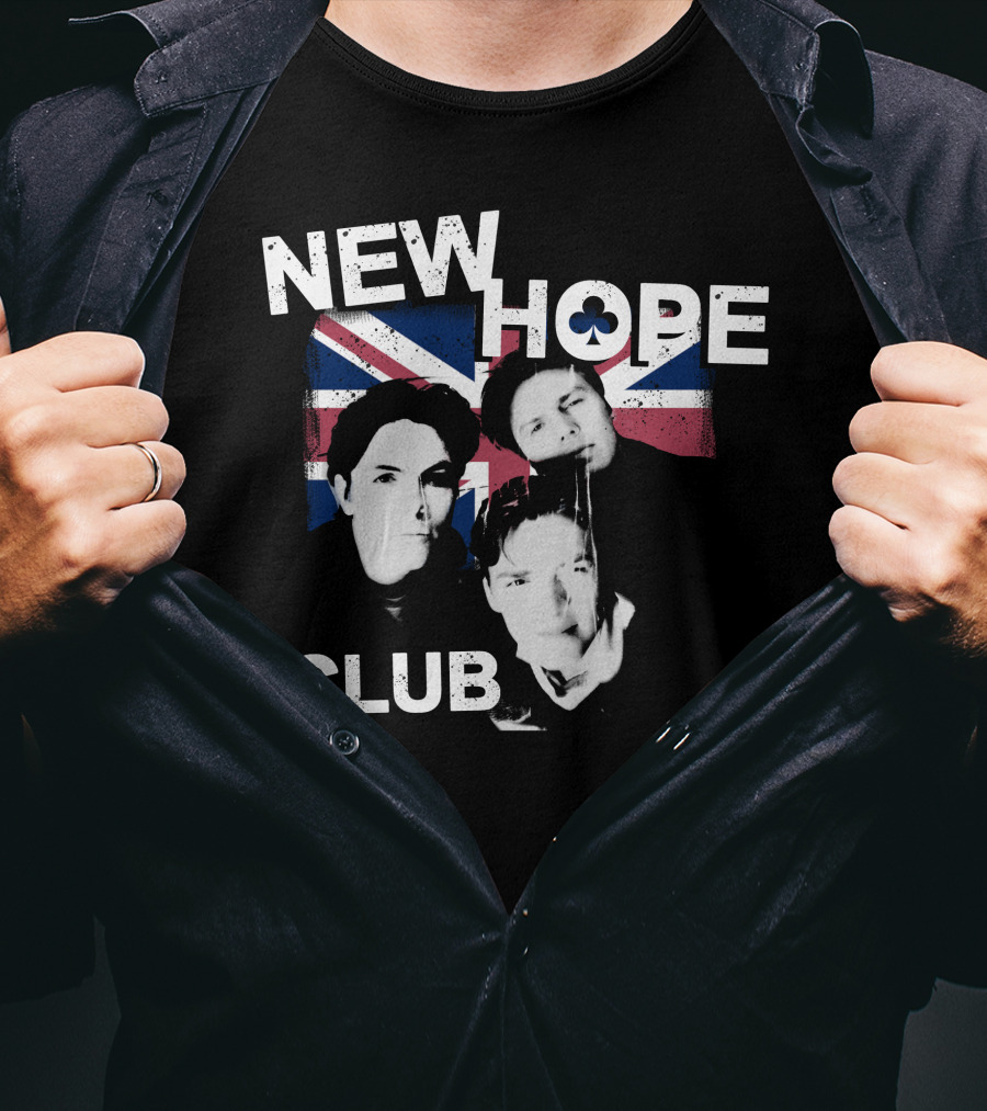 Newhopeclub Merch NHC Union Jack Faces T-Shirt