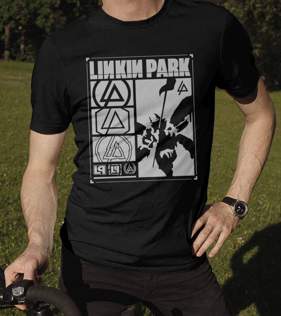 Linkin Park Logos Collection With Soldier T-Shirt