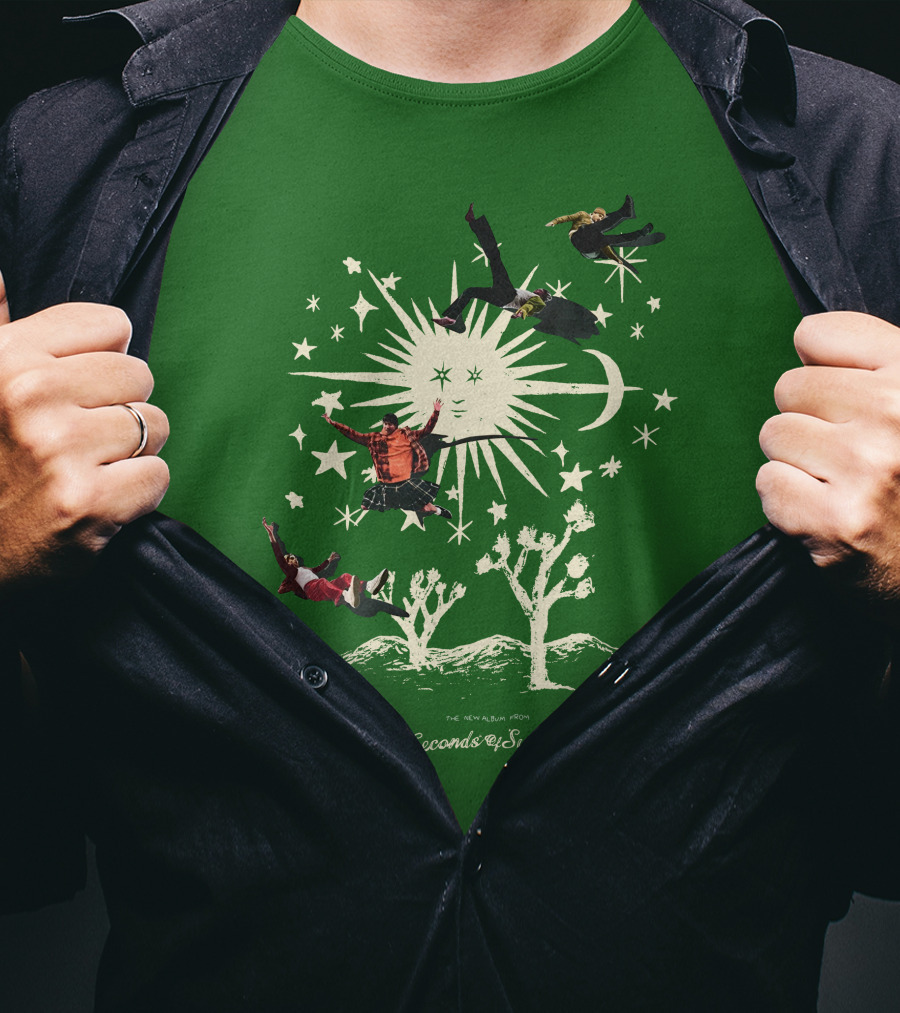 5 Seconds Of Summer The New Album Promo Desert Sun Starry Sky T-Shirt