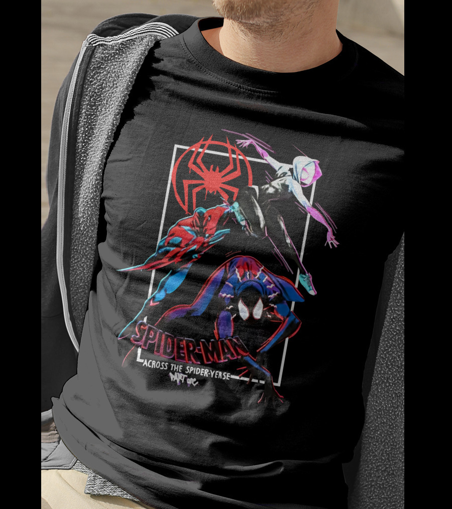 Spider Man Across The Spider Verse Art One Marvel Spider T-Shirt