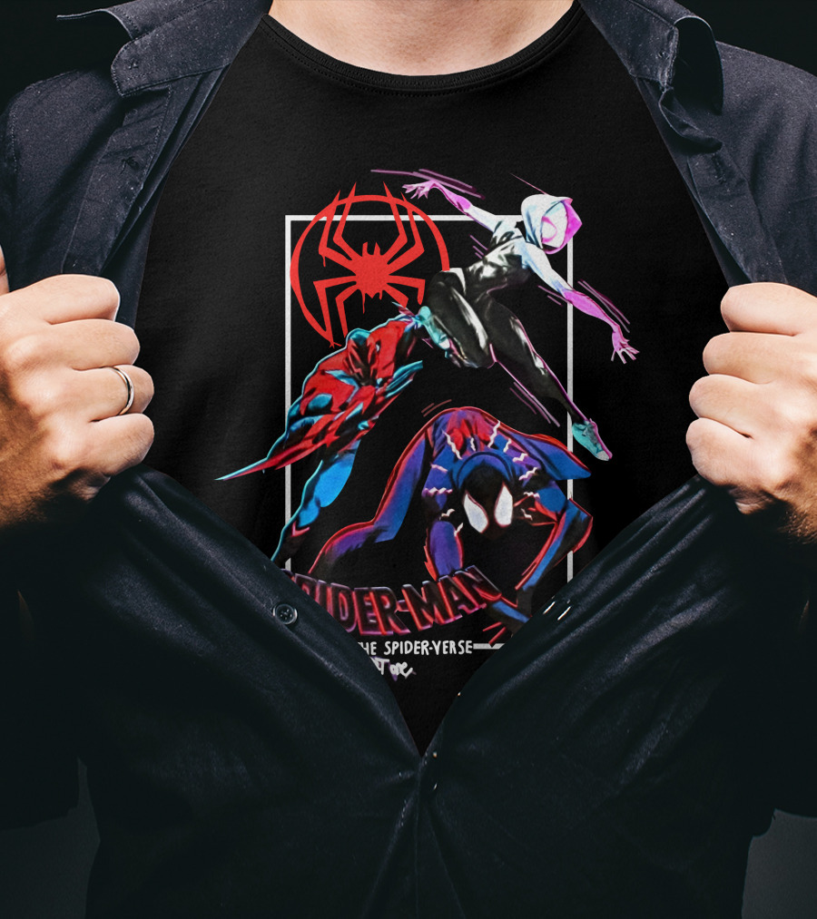 Spider Man Across The Spider Verse Art One Marvel Spider T-Shirt