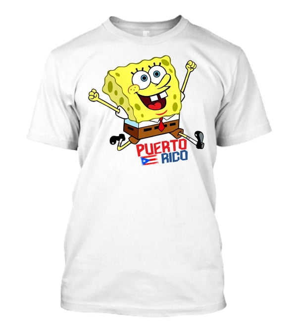 Ghetto Smosh Bob Esponja Puerto Rico T-Shirt