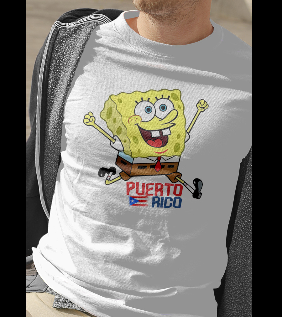 Ghetto Smosh Bob Esponja Puerto Rico T-Shirt