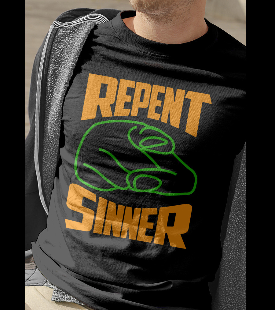 Repent Sinner Meme Fightclubvideos T-Shirt