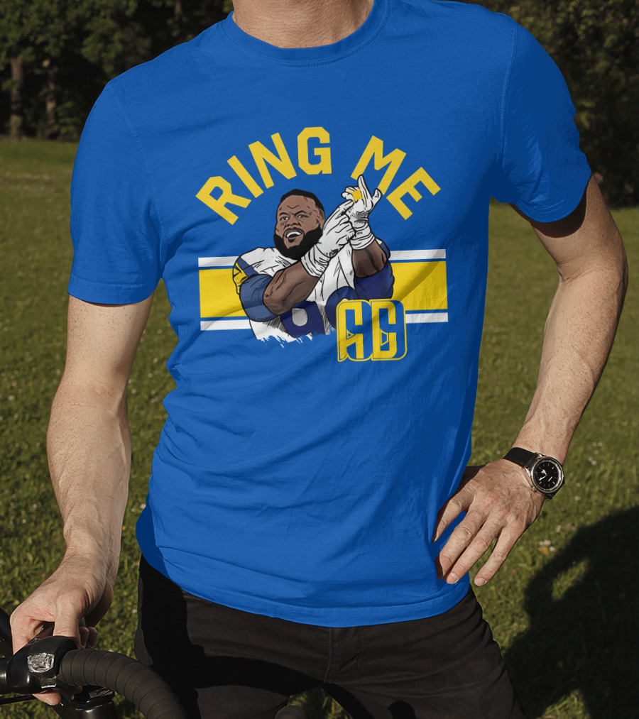 Aaron Donald Ring Me Represent Store Official NFL Merchandise T-Shirt