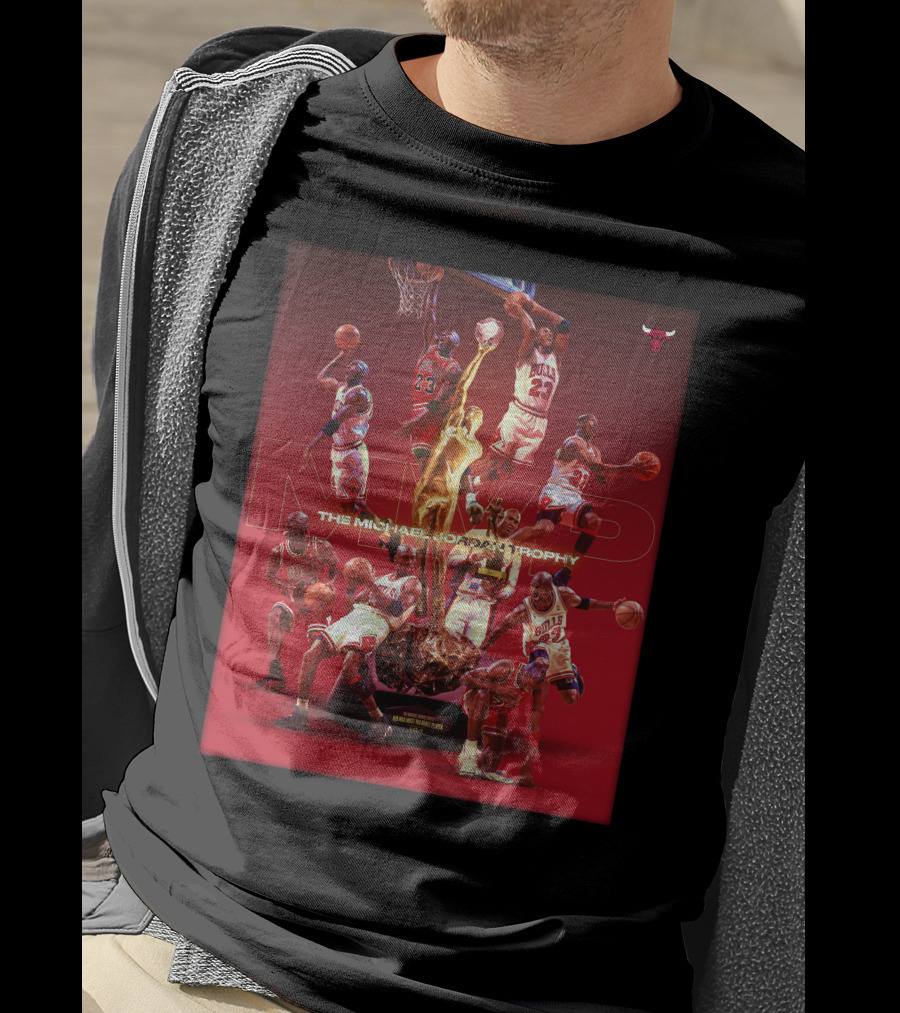 Chicago Bulls MVP The Michael Jordan Trophy T-Shirt