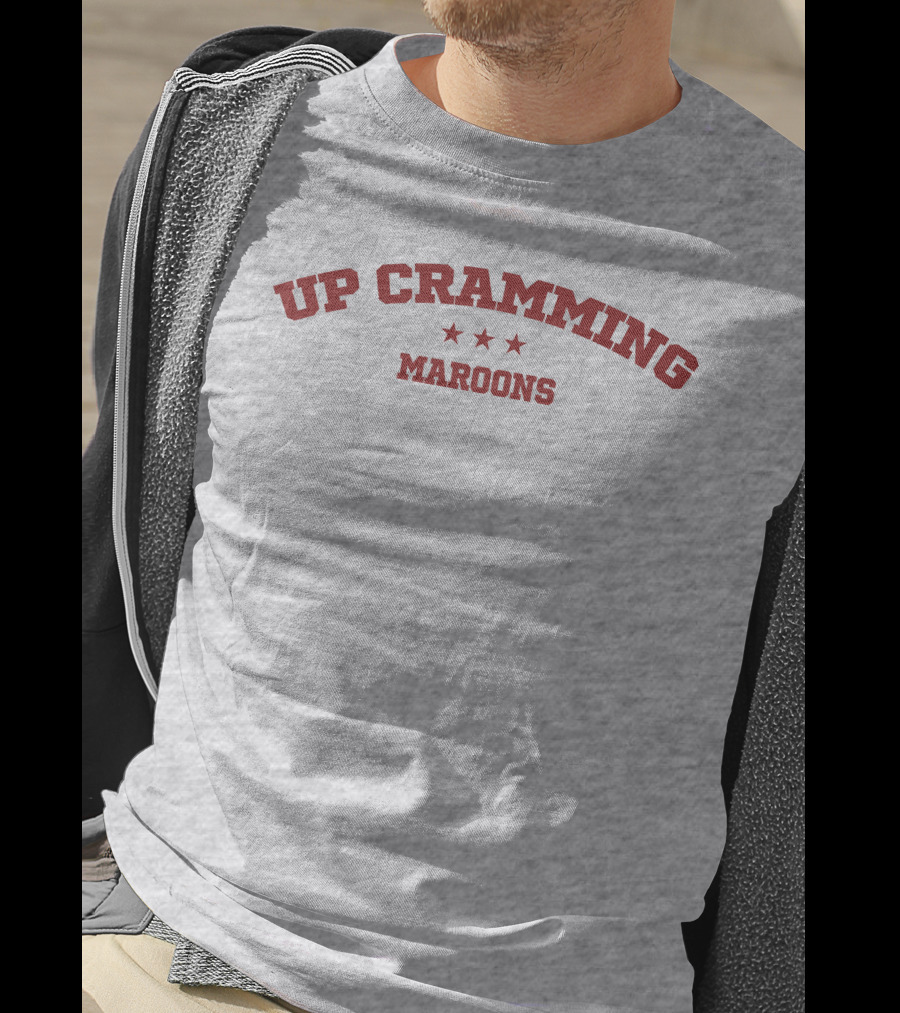 Up Cramming Maroons Stars T-Shirt