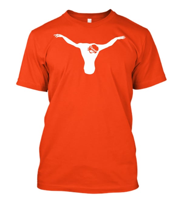 Texas Longhorns Jesus Crucifixion Silhouette Burnt Orange T-Shirt