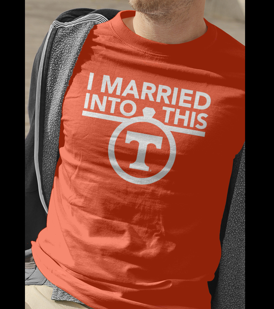 I Married Into This Tennessee Vols Champion T-Shirt