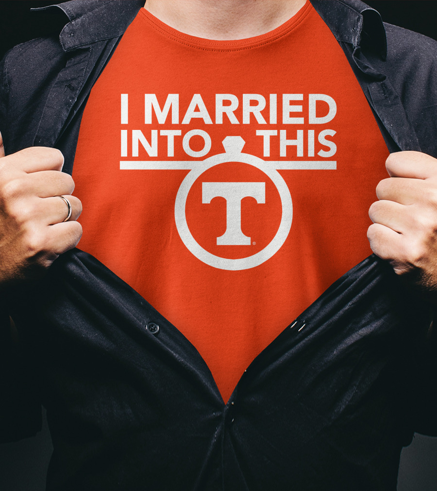 I Married Into This Tennessee Vols Champion T-Shirt