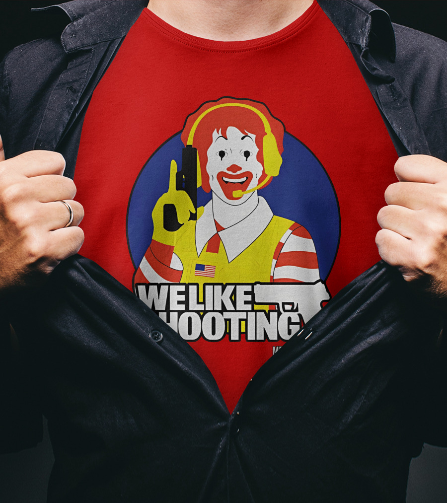We Like Shooting Meal Team 6 Disturbing Visual T-Shirt