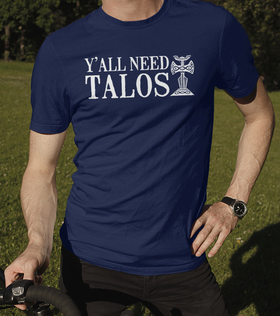 Y'All Need Talos Pantaloonzzz Nordic Symbol T-Shirt