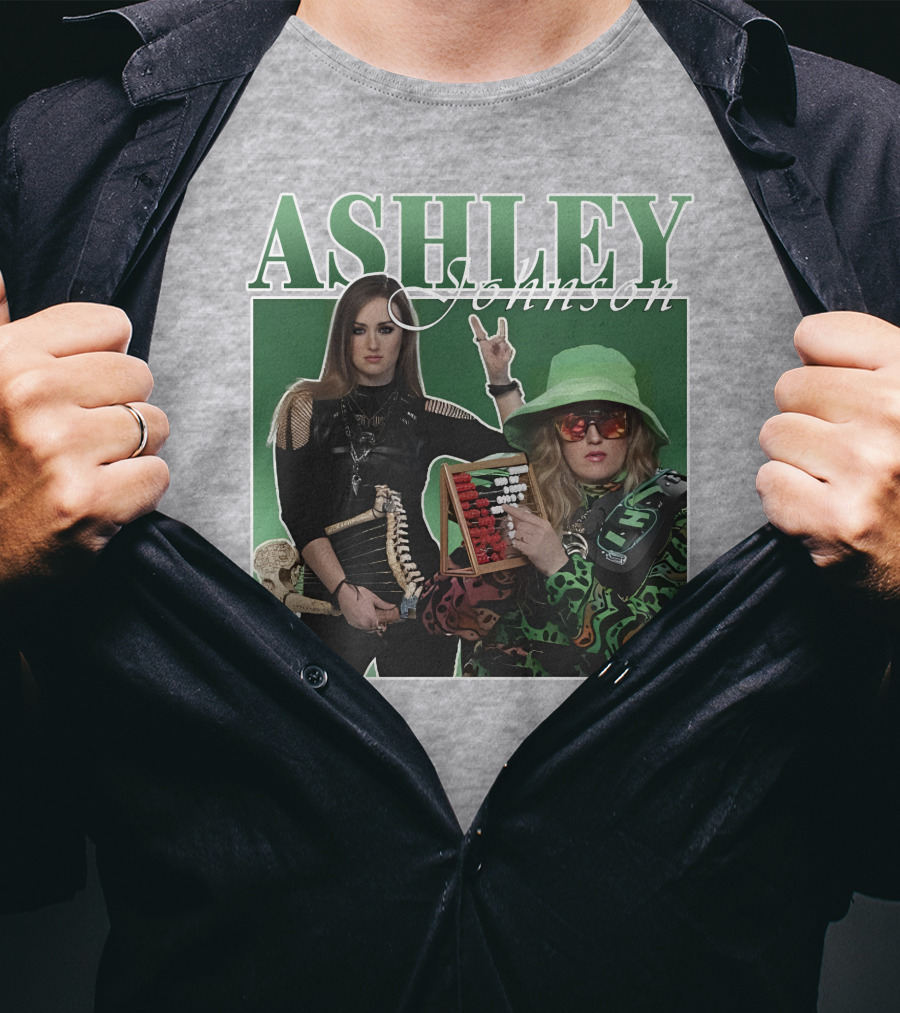 Ashley Johnson 90s Aesthetic More Yasha Please T-Shirt