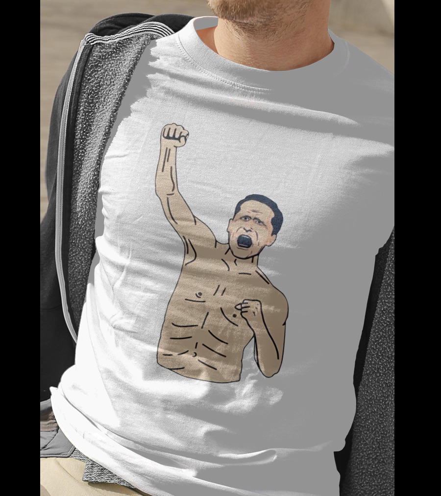 Eric Musselman Celebration Shirtless Fist Pump T-Shirt