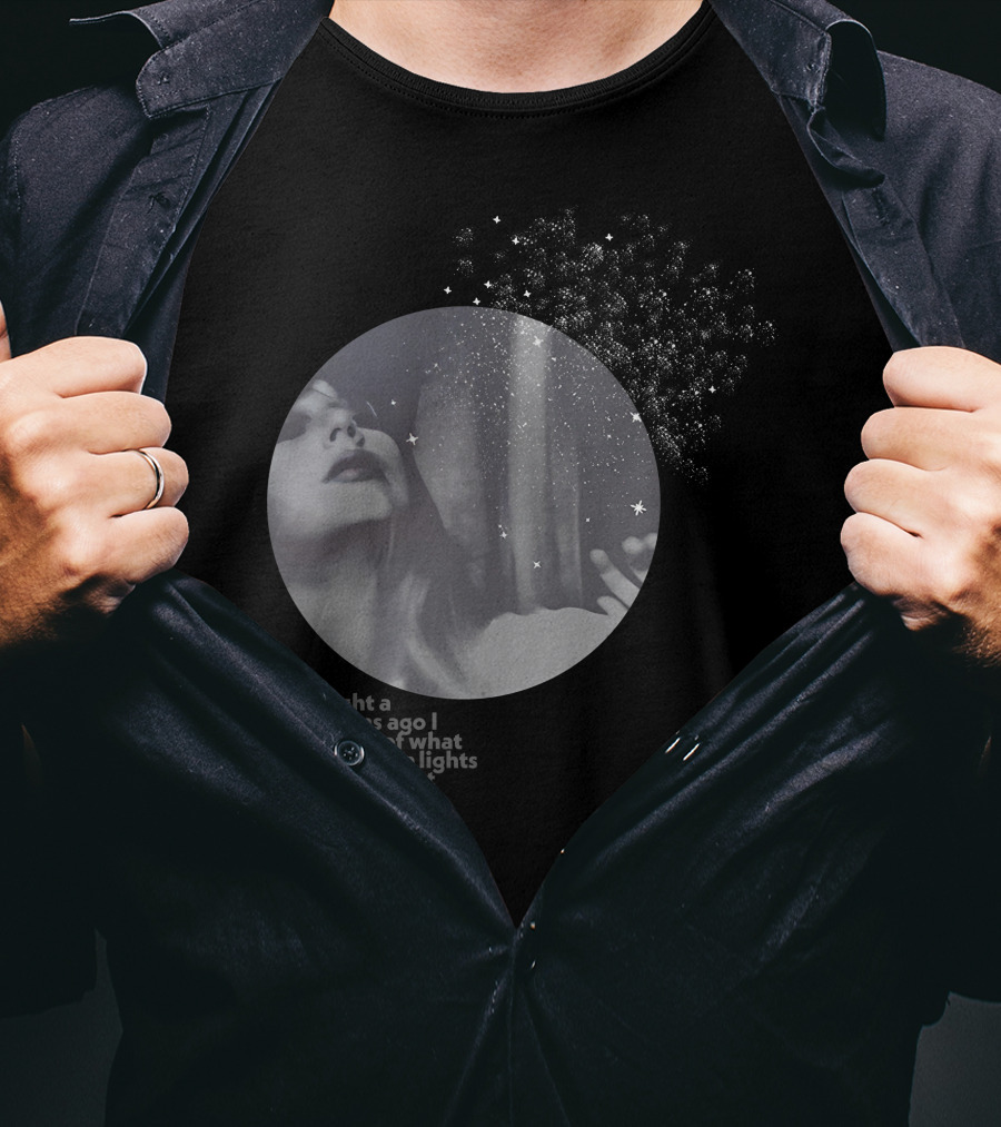One Night A Few Moons Ago I Saw Flecks Of What Could've Been Lights But It Might Just Have Been You T-Shirt