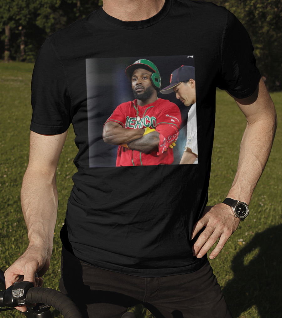 Randy Arozarena Mexico Baseball Team Red Jersey T-Shirt