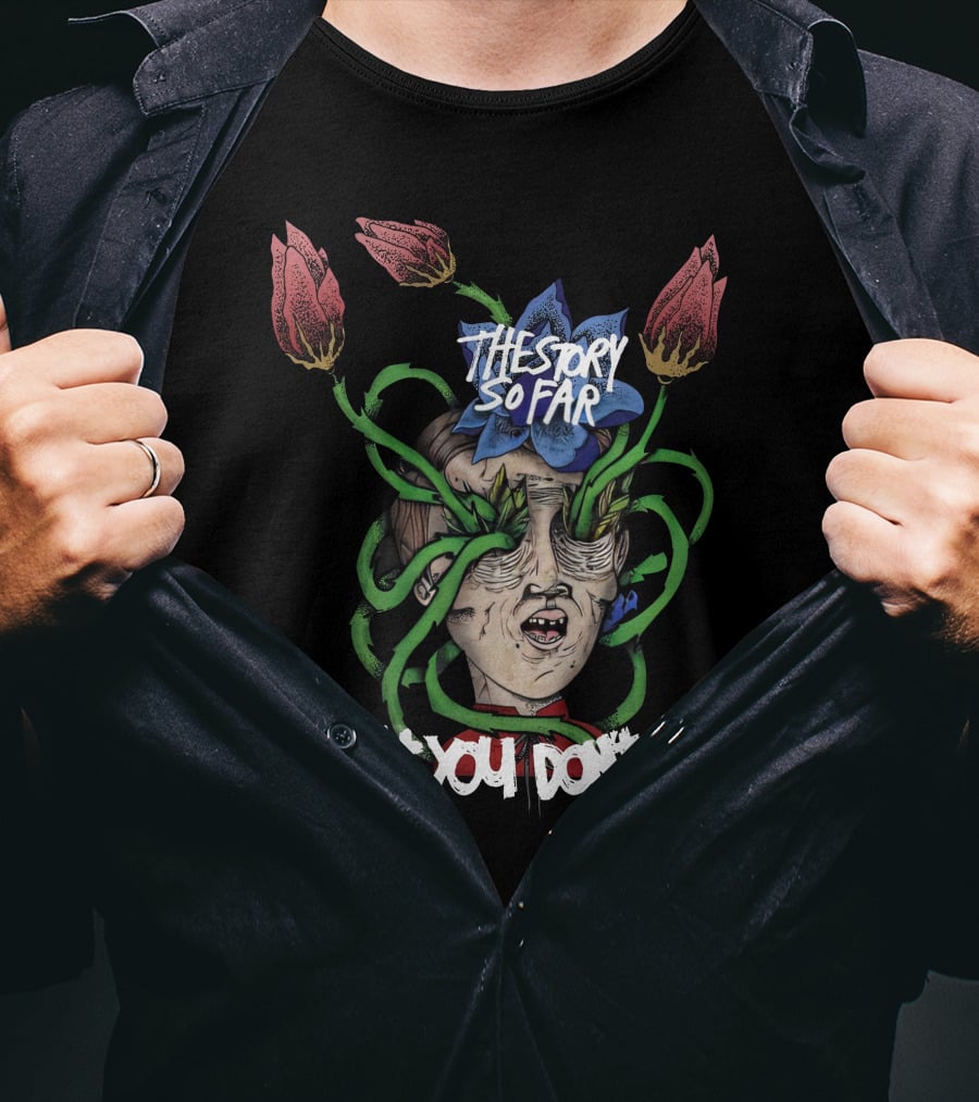 The Story So Far What You Dont See Surreal Floral T-Shirt