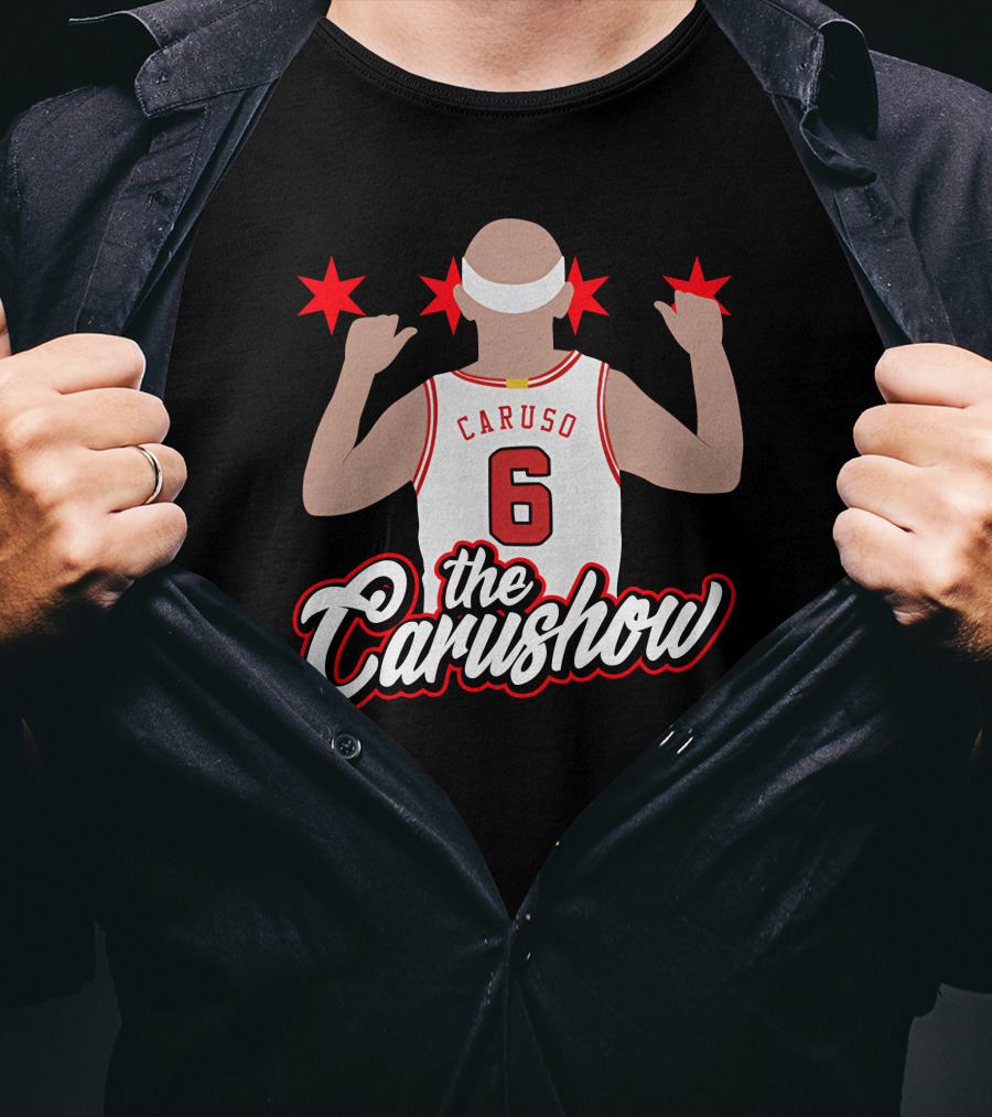 Caruso 6 The Carushow Basketball Stars T-Shirt