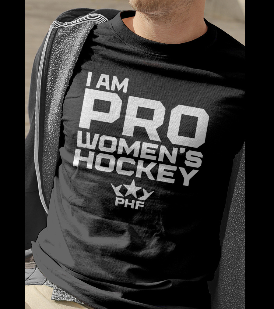 I Am Pro Women's Hockey PHF T-Shirt