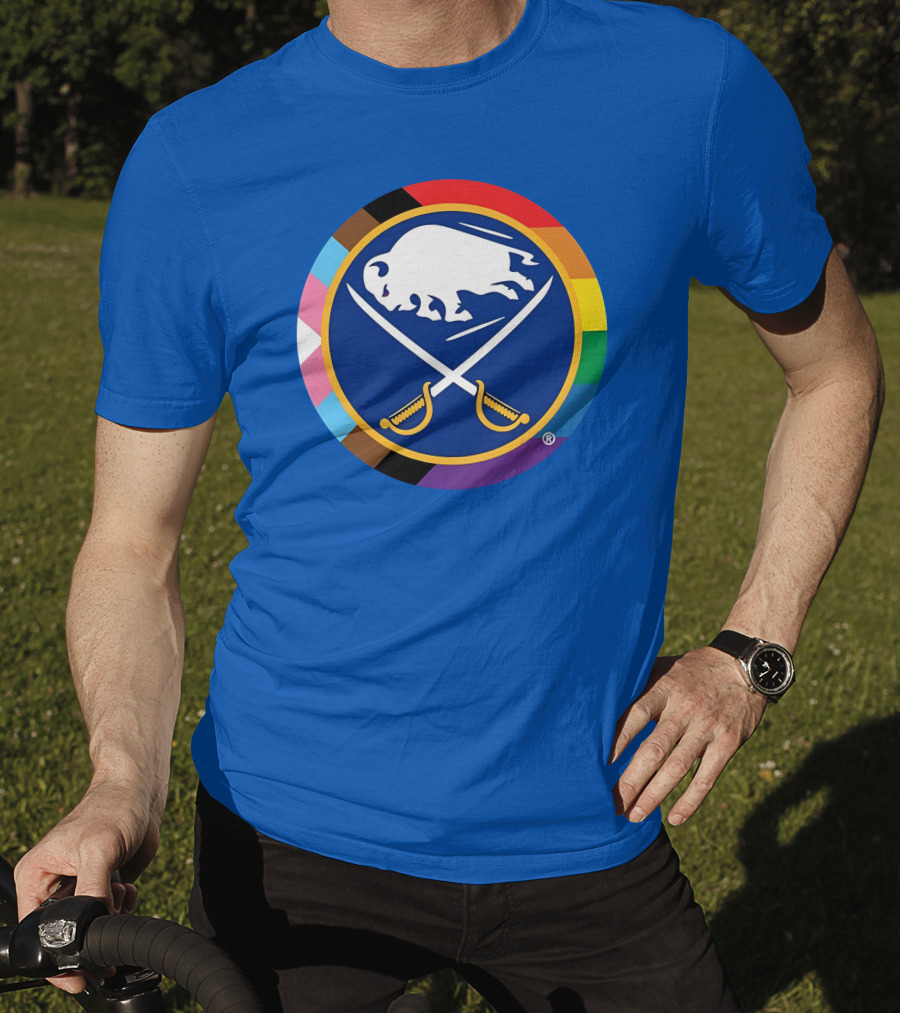 Buffalo Sabres Inclusive Pride Colors T-Shirt