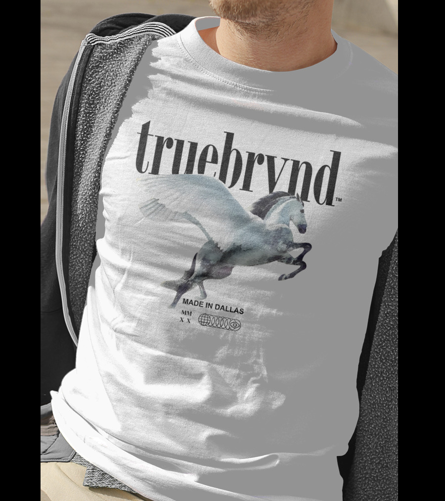 Truebrvnd Made In Dallas Pegasus T-Shirt