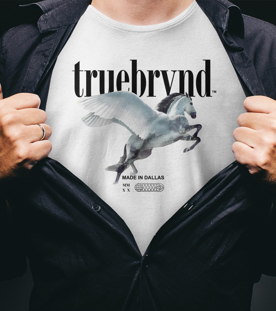 Truebrvnd Made In Dallas Pegasus T-Shirt