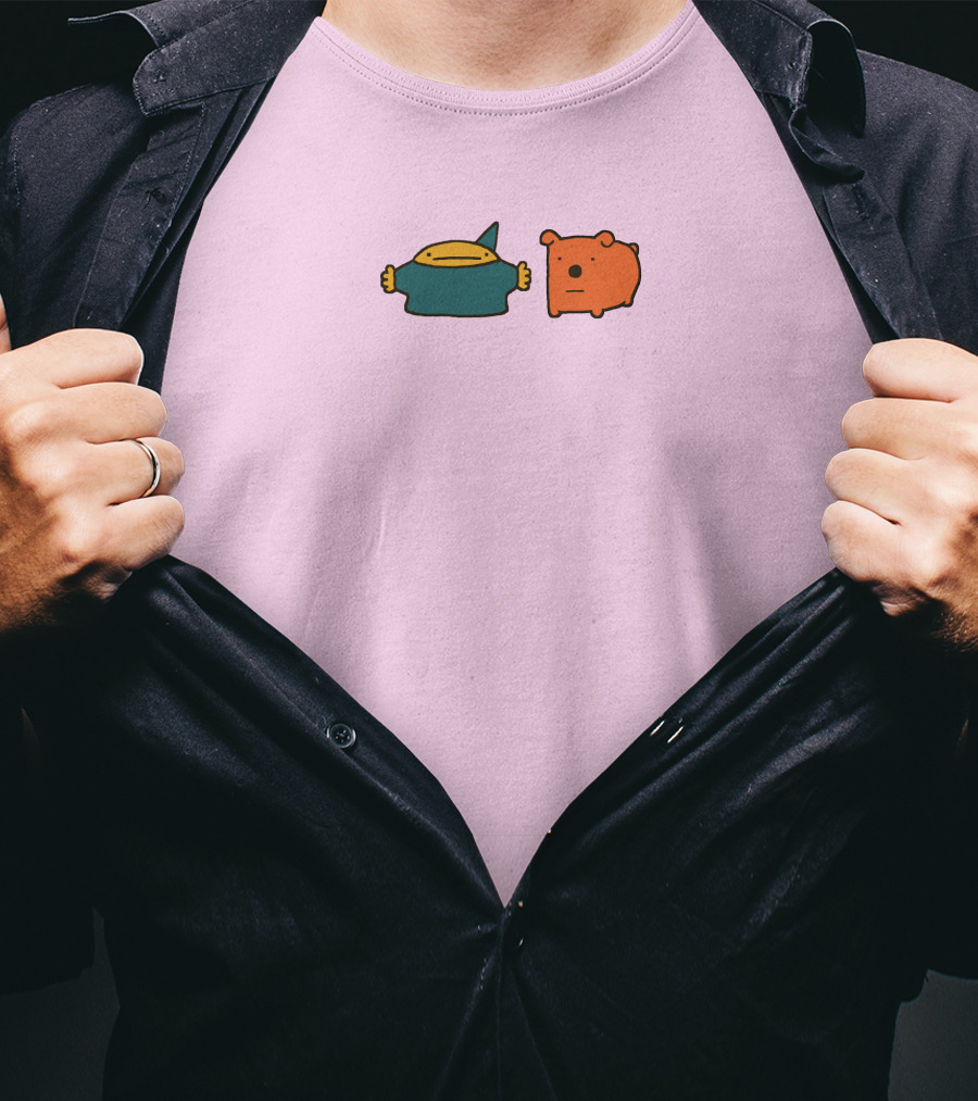 Nigel And Marmalade Cute Cartoon Characters T-Shirt