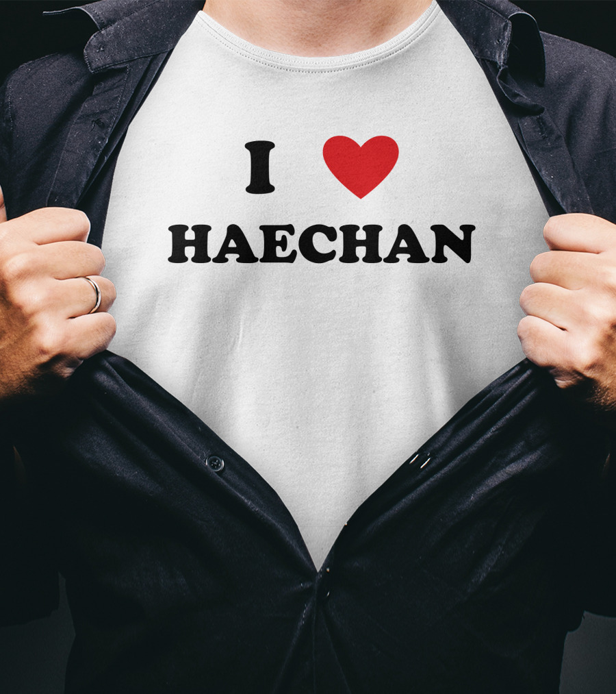 Love Heart Haechan Fan T-Shirt