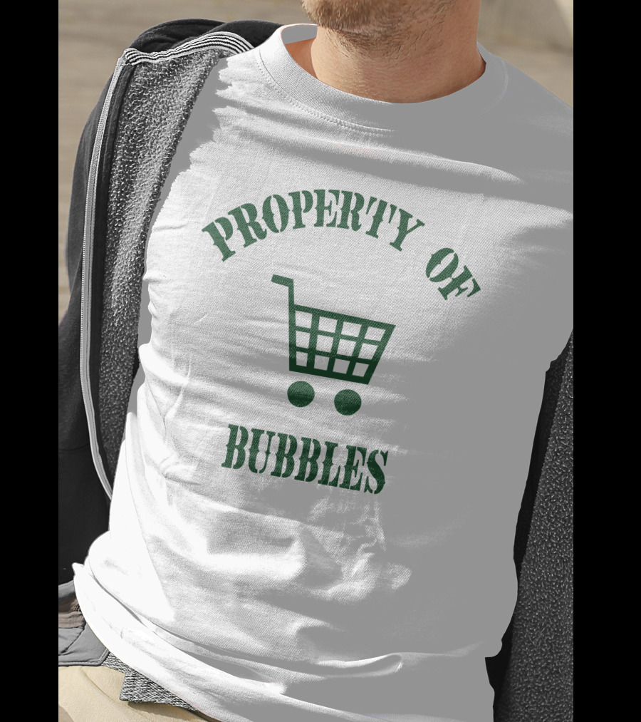 Property Of Bubbles Shopping Cart T-Shirt