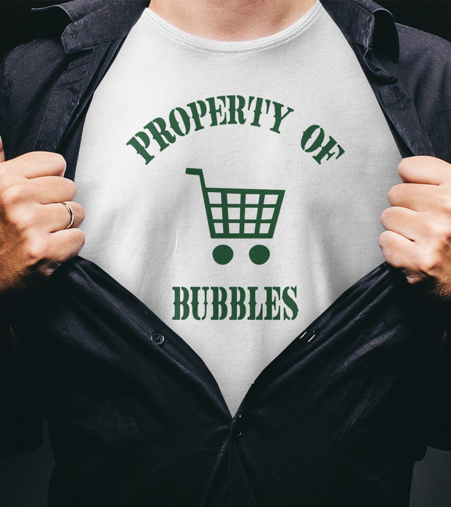 Property Of Bubbles Shopping Cart T-Shirt
