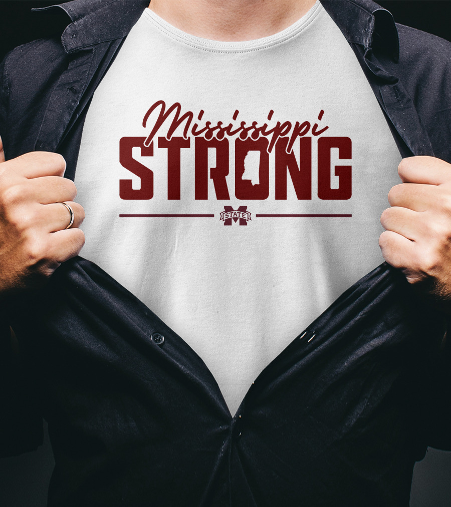 Mississippi Strong Mississippi State Baseball T-Shirt