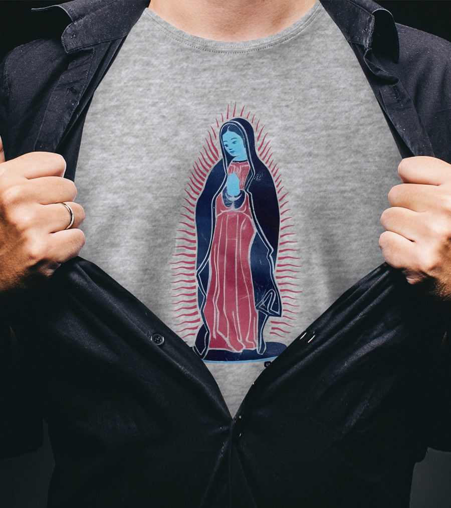 Our Lady Of Guadalupe Skateboard Iconic T-Shirt