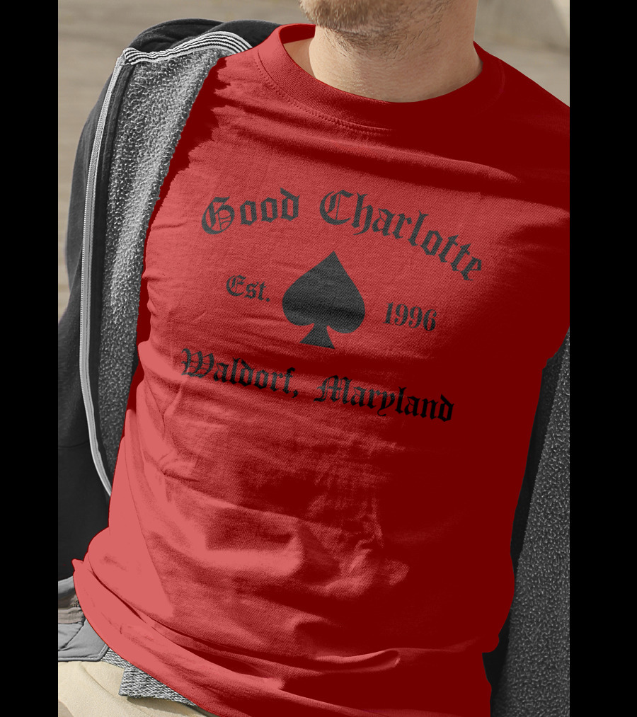 Good Charlotte Est. 1996 Waldorf Maryland Spade T-Shirt