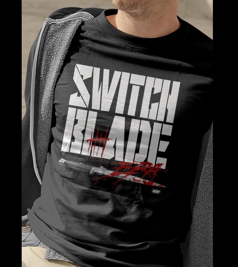 Switch Blade Era AEW Knife T-Shirt