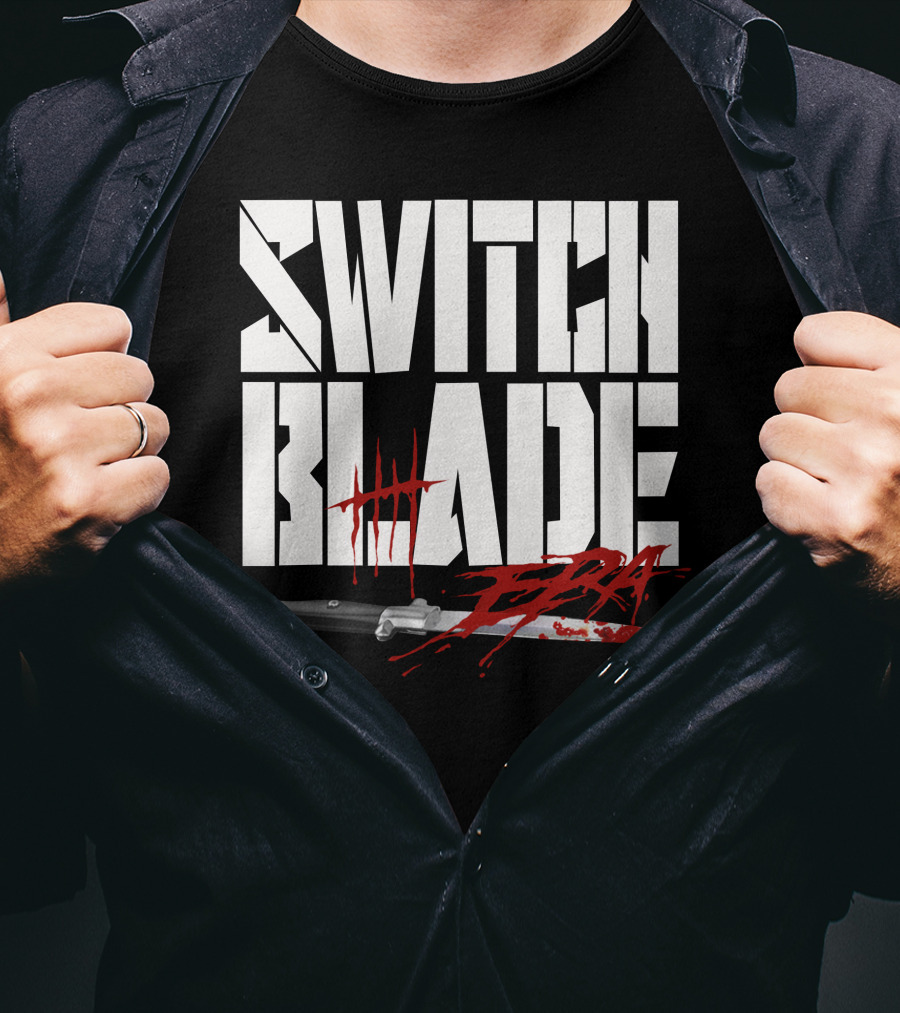 Switch Blade Era AEW Knife T-Shirt