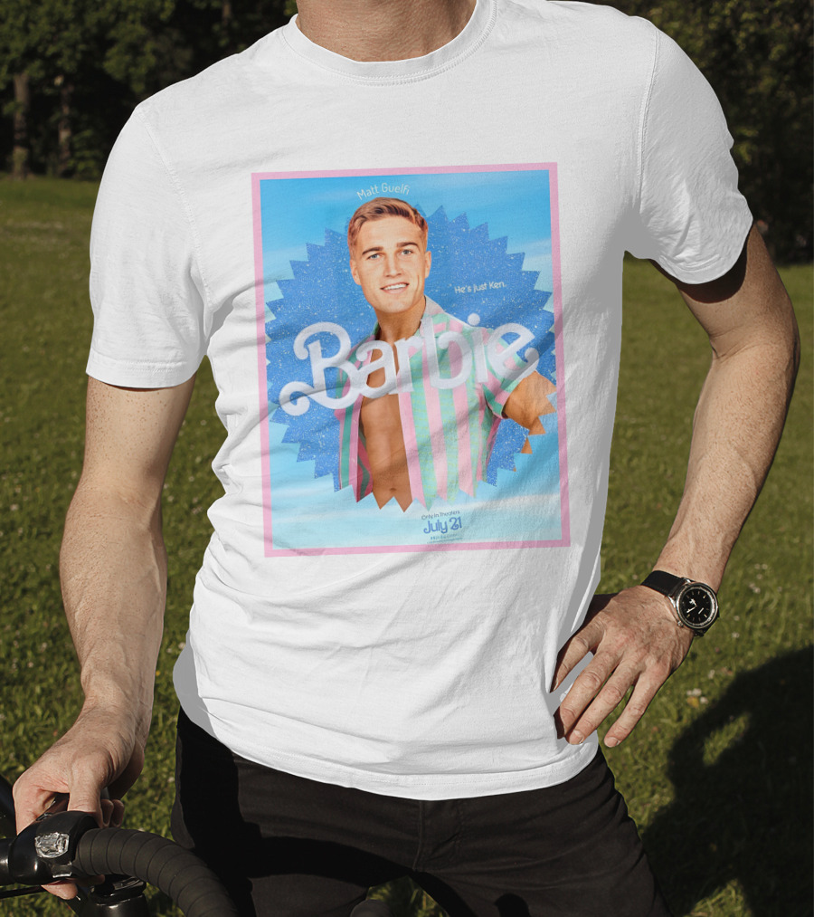 Matt Guelfi He's Just Ken Barbie Movie July 21 T-Shirt