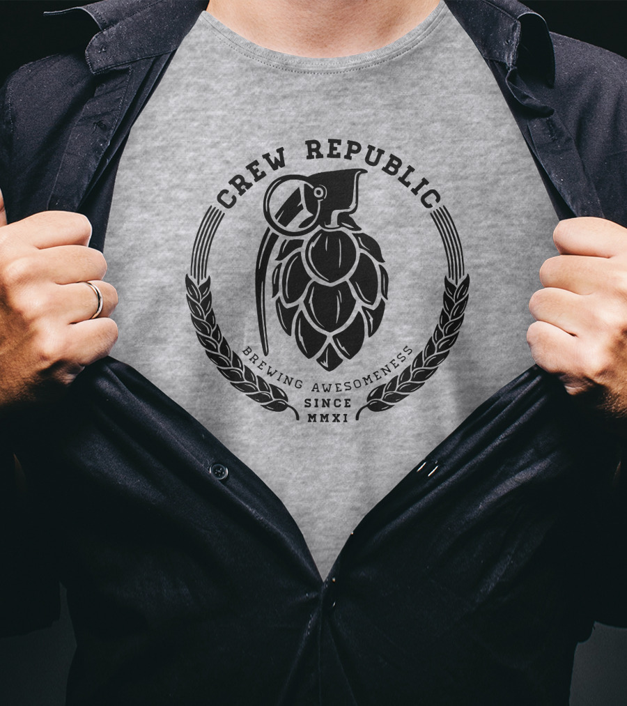 Crew Republic Brewing Awesomeness Since MMXI T-Shirt