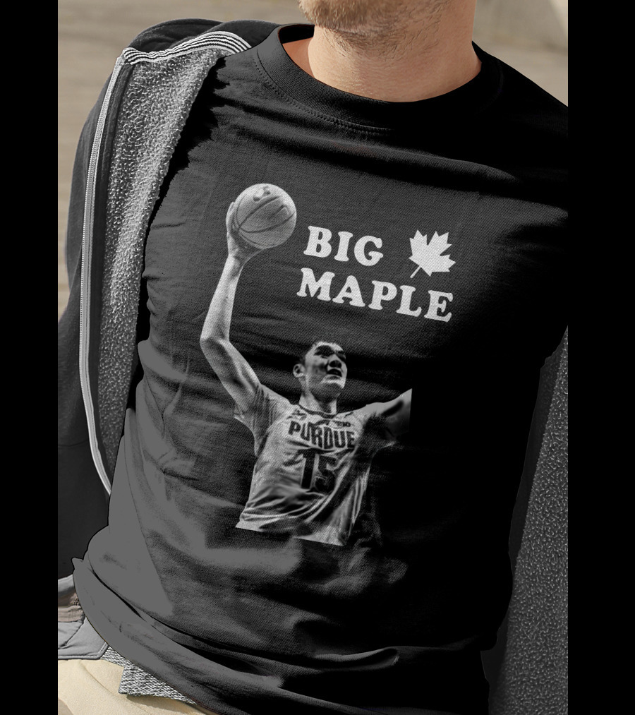 Big Maple Purdue Basketball 15 Canada T-Shirt